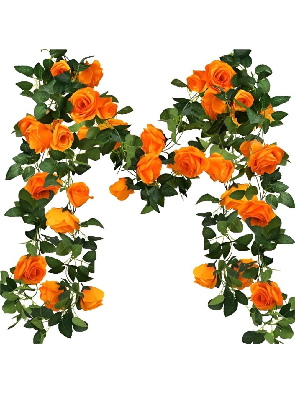 29 Ft 4 Pack Rose Silk Flower Garland Artificial Flowers